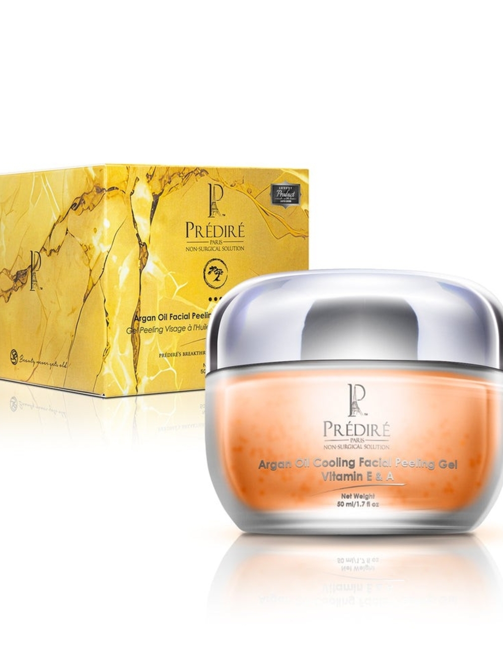 Predire Paris Argan Oil Facial Peeling Gel with Vitamin E & A